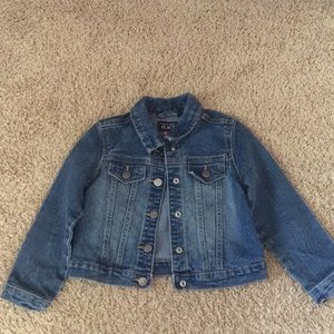 Toddler girl jean jacket